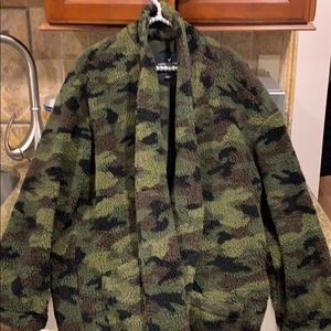 Camo Sherpa type jacket